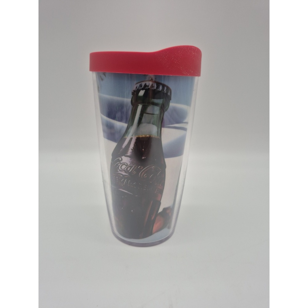 2010 Tervis 16oz Coca-Cola Coke Bottle Tumbler Travel Cup Mug With Lid New